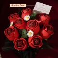 RoboTime 3D puzzle Bouquet of red roses